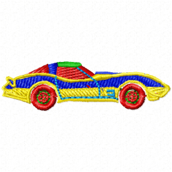 Cars Embroidery Design 8